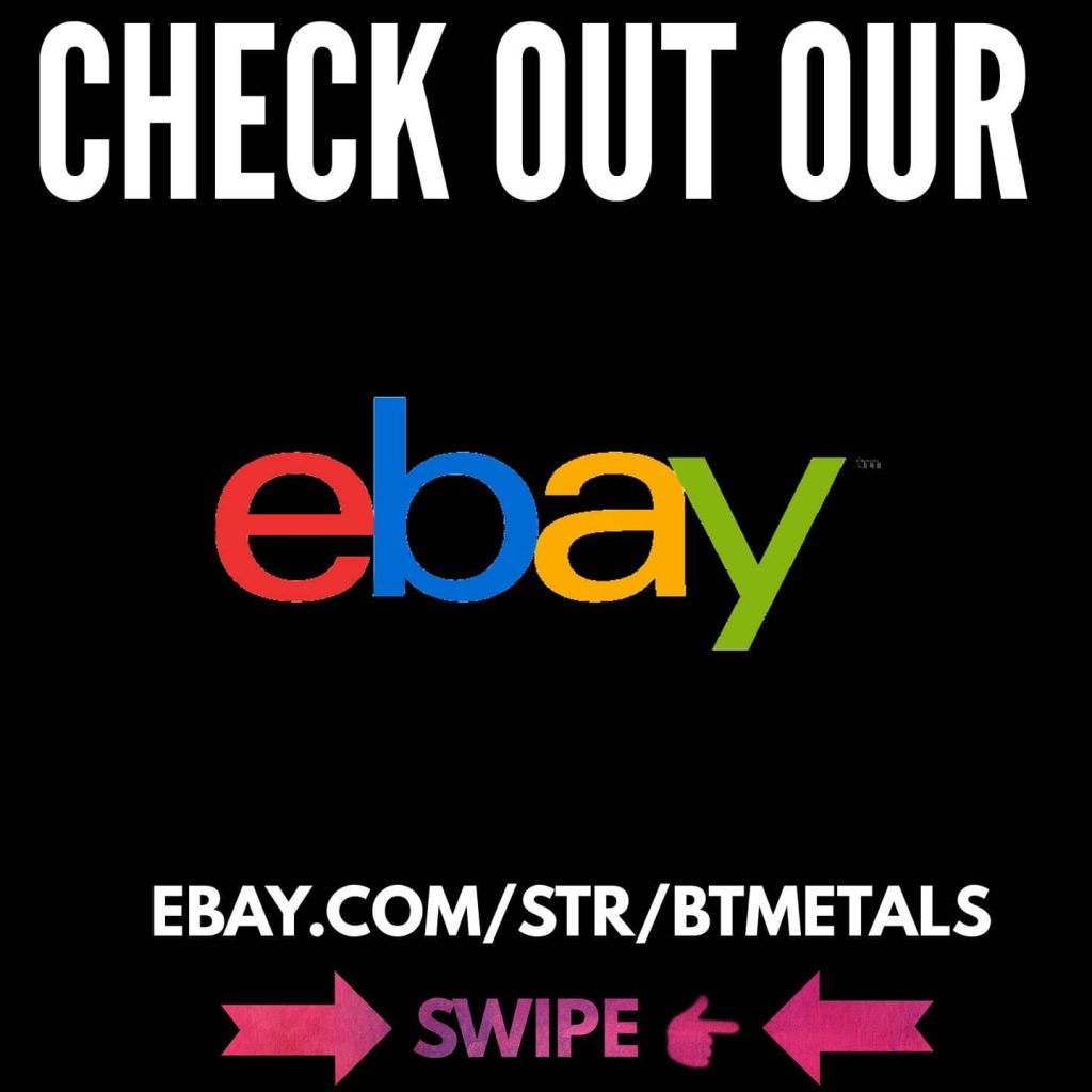 Cash 4 Gold B & T Metals has an eBay store where we sell our nicer, more expensive items. 