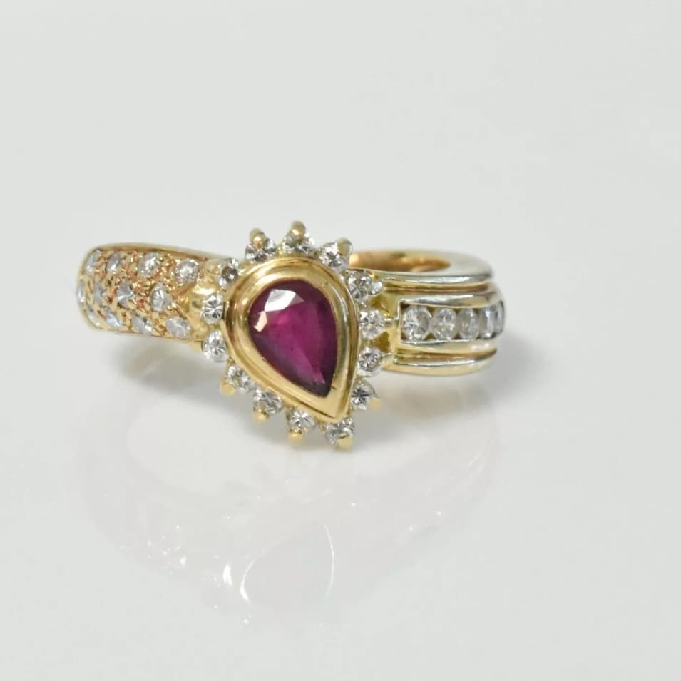 Cash 4 Gold B & T Metals carries so many different types of jewelry including gold rings with diamonds and rubies in them. 