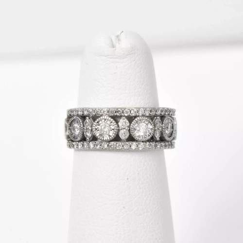 white gold diamond ring